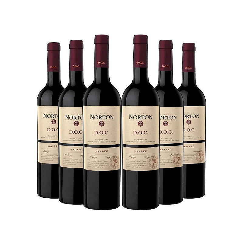 Kit Vinhos Tintos Norton Malbec D.O.C 6 Un