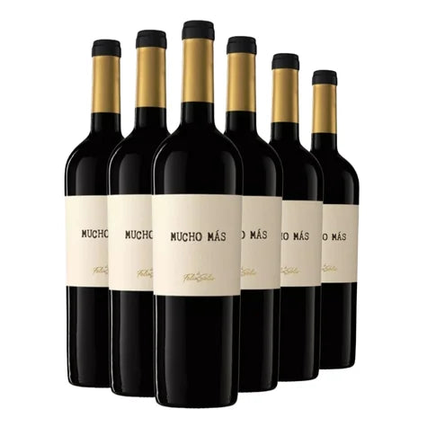 Kit 6 Garrafas Vinho Tinto Mucho Más 750 ML