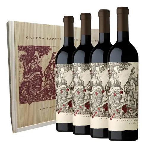 Vinho Catena Zapata Malbec Argentino 750 ml kit com 4