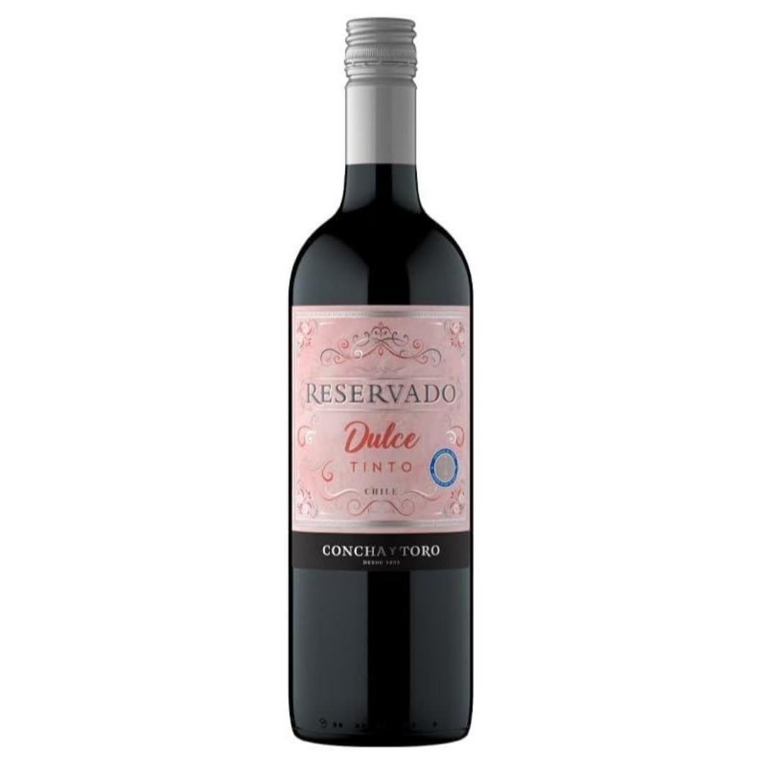 Kit com 3 Concha y Toro Reservado Sweet Red 750ml